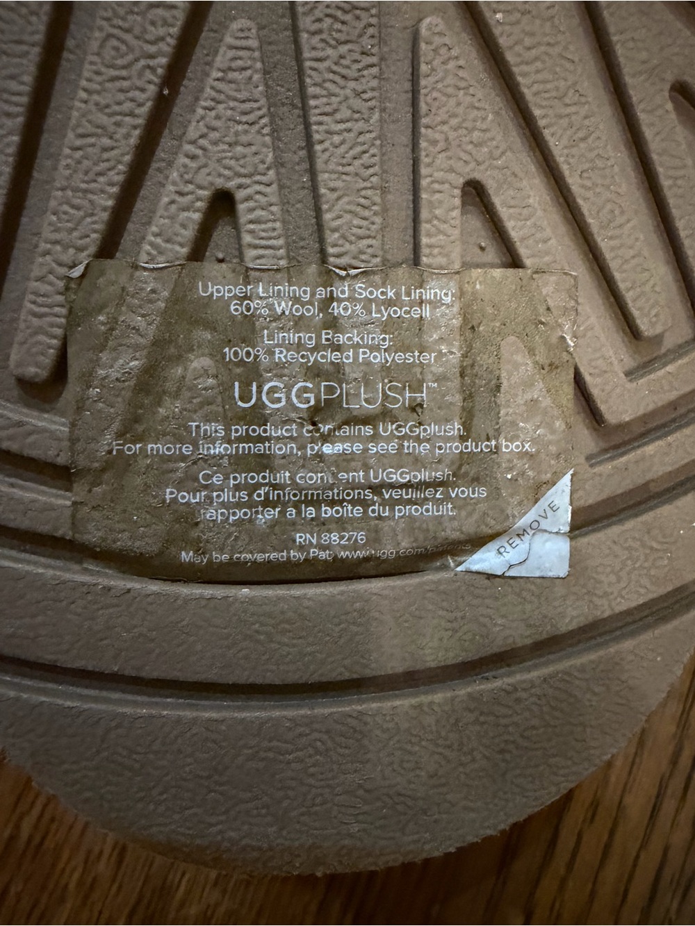 UGG Chestnut Tasman II Suede Slip-Ons with Red Accent Trim, 9 - Picture 13 of 13